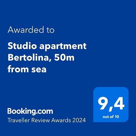 Bertolina, 50m From Sea 아파트 바슈카